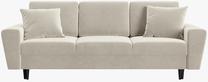 Sofa-lova Micadoni Moghan MIC_3SF_2_F1_MOGHAN1, smėlio sp., 235 x 100 cm x 88 cm