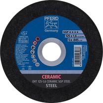 Pjovimo diskas kampiniam šlifuokliui Pferd SGP Ceramic Steel, 125 mm x 1.6 mm x 22.23 mm