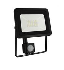 Prožektor liikumisanduriga, seinakinnitus Spectrum Noctis Lux2 SLI029038NW, 20 W, 1750 lm, 4000 °K, IP44, must v.