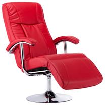 Krėslas VLX Faux Leather 248592, raudona sp., 89 cm x 68 cm x 112 cm