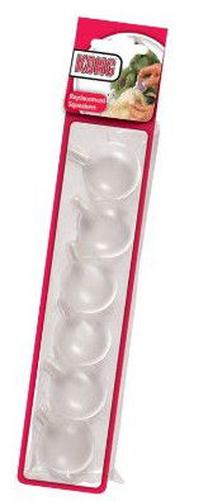 Rotaļlieta sunim Kong Small Replacement Squekers 6 gab., S, caurspīdīga