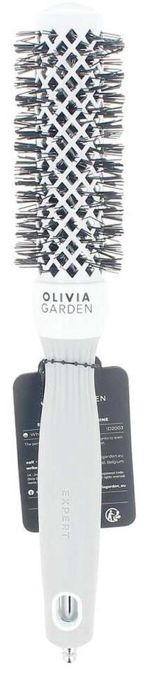 Matu birste Olivia Garden Expert Blowout Shine, balta krās./pelēka krās.
