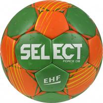 Мяч для гандбола Select Force DB V22, 2 размер, зеленый цв./oранжевый цв.