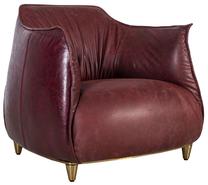 Krėslas Home4you Tulip 38041, raudona sp., 82 cm x 86 cm x 79 cm