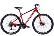 Dviratis kalnų Formula Motion DD FR, 29 ", 17'' rėmas, sidabro sp./raudona sp.