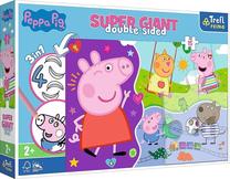 Dėlionė Trefl Peppa Pig 024619, 24 cm x 31 cm, 15 vnt., įvairių spalvų