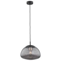 Valgusti rippuv Argon Trini 4334, E27, 1 x 15 W, hall v. / must v., 30 x 25 cm