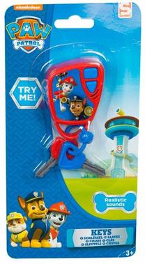 Lavinimo žaislas, su garsu Paw Patrol Žaisliniai rakteliai, mėlyna sp.