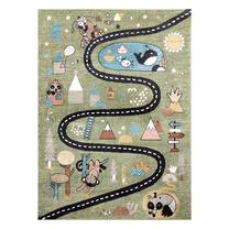 Ковер комнатные Hakano Beo Route, многоцветный/зеленый цв., 290 см x 200 см
