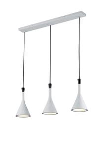 Šviestuvas kabinamas Trio Roddik 301100378, E14, 3 x 40 W, pilka sp. / pilka sp.