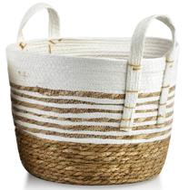 Korv Mondex Bali HIWB9213, merihein, 33 cm x 33 cm x 33 cm, valge v.