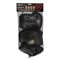 Комплект защиты для детей Nils Extreme H320, M, золотой цв./черный цв.