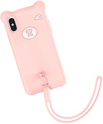 Чехол для телефона Baseus, розовый цв., Apple