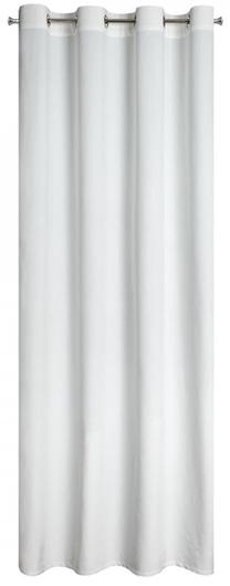 Naktinė užuolaida Rosa, balta sp., 140 cm x 250 cm