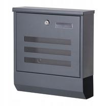 Pašto dėžutė ModernHome HPB2210X-GS, antracito sp., 30.5 cm x 9.6 cm x 33.5 cm