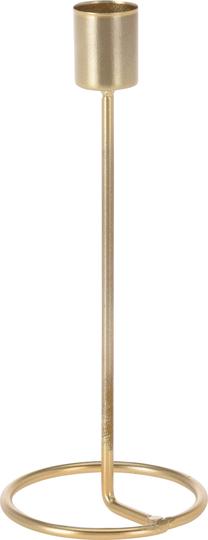 Žvakidė 138000980, metalas, 20.5 cm, aukso sp.
