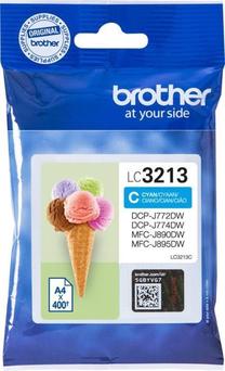 Spausdintuvo kasetė Brother LC3213C, mėlyna sp.