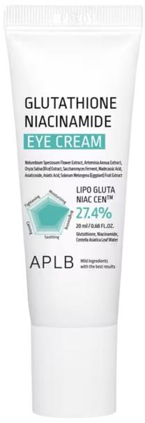 Acu krēms APLB Glutathione Niacinamide, 20 ml