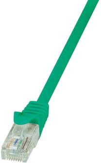 Провод Logilink CAT 6 U/UTP RJ-45 8P8C, RJ-45 8P8C, 0.25 м, зеленый цв.