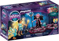 Комплект Playmobil Ayuma 70803, 25 шт., золотой цв./белый цв./черный цв.