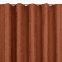 Nakts aizkari Homede Milana, oranža krās., 280 cm x 270 cm