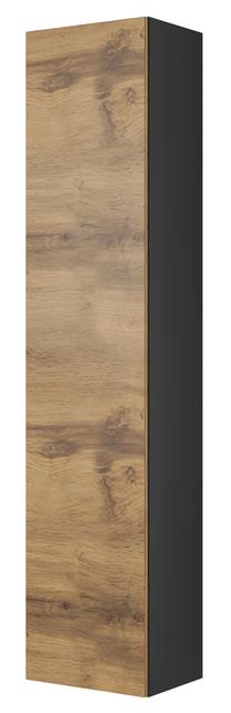 Sieninė lentyna, ąžuolo sp./ruda sp., 180 cm x 30 cm x 40 cm
