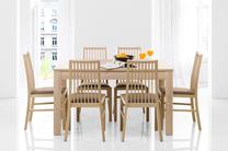 Stalas išskleidžiamas Szynaka Meble, ąžuolo/balta, 136 - 210 cm x 90 cm x 76 cm