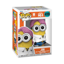 Фигурка-игрушка Funko POP! BTS x Despicable Me 4 Jin 85965F, белый цв./желтый цв.