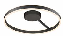 Lampa griesti SLV One 1008550, LED, 2700 - 3000 °K, 1 x 23 W, melna krās. / melna krās.