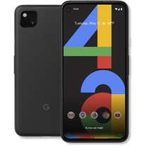 Mobilais telefons Google Pixel 4A, 128 GB, melns krās.