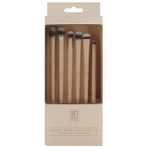 Dekoratīvās kosmētikas otu komplekts SOSU Cosmetics Luxury Brush Eye Collection, 6 gab.