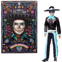 Куклa‑мужчинa Mattel Barbie Signature Dia De Muerto HRM73, 30 см, многоцветный