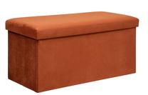 Pufas Atmosphera 197333C, oranžinė sp., 76 cm x 38 cm x 38 cm