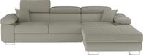 Kampinė sofa Armando Jarell 20, tamsiai smėlinė sp., dešininė, 203 x 289 cm x 85 cm