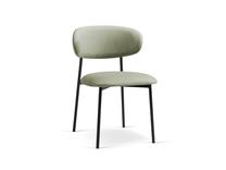 Kėdžių rinkinys Cosmopolitan Design Nina Velvet, matinė, žalia sp., 52 cm x 55 cm x 78 cm, 2 vnt.