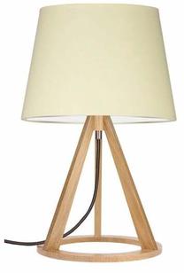 Galda stāvlampas Spot-Light Konan, E27, 25W, krēmkrāsa krās./brūna krās.
