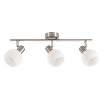 Светильник потолочный Candellux Lighting Novo 93-52131, E14, 3 x 40 Вт, белый цв. / серебристый цв.
