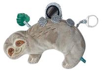 Развивающая подушка Mattel Fisher Price Sloth, 40 см x 24 см, серый цв.