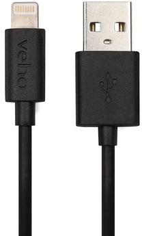 Laidas Veho Lightning Cable VPP-501-1M Lightning, USB, 1 m, juoda sp.