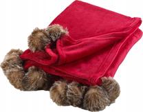 Pledas Douceur d`Interieur Snowy, ruda sp./raudona sp., 125 cm x 150 cm