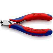 Elektronikos galinių dalių pjovimo žnyplės elektromechanikai Knipex 64 12 115, 115 mm