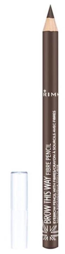 Uzacu zīmulis Rimmel London Brow This Way 02 medium brown