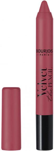 Lūpu krāsa Bourjois Paris Velvet The Pencil, 3 g, 07 rose story