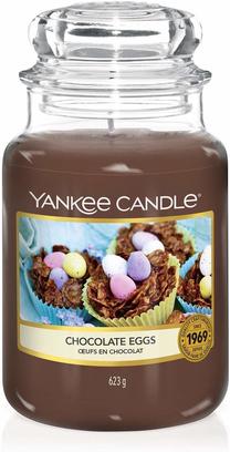 Svece, aromātiskā Yankee Candle, 110 h, brūna krās.