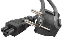 Провод Gembird PC-186-ML12 Elektros tinklo, IEC C5, 1.8 м, черный цв.