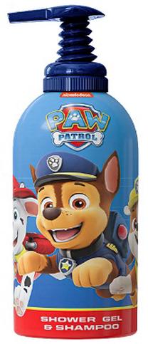 Dušo želė ir šampūnas BI-ES 2in1 Paw Patrol Chase, 10857145, 1000 ml