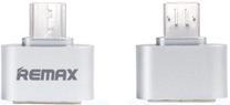 Vads Remax USB 3.0 Type C male, Micro USB male, sudraba krās.