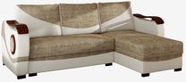Kampinė sofa Puerto Berlin 03, Soft 33, šviesiai ruda sp., 140 x 235 cm x 90 cm