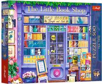 Dėlionė Trefl Tea Time: Little Bookshop, 48 cm x 34 cm, 500 vnt.