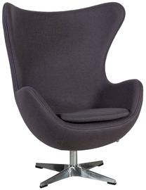 Krėslas Home4you Grand Star, pilka sp., 87 cm x 78 cm x 104 cm